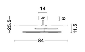 Plafondlamp Raccio3 voudig - Afbeelding 5
