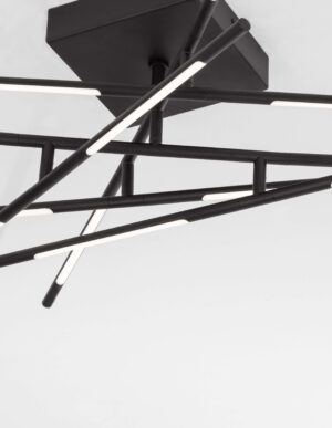 Opbouwlamp Raccio, LED 48 zwart - Afbeelding 5