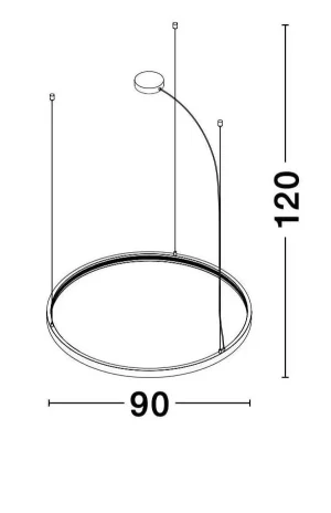 Loop Magnetic zwart - Afbeelding 3