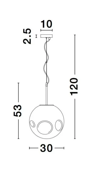 Mayan hanglamp geel - Afbeelding 3